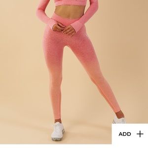 GYMSHARK Ombre Seamless Leggings PERFECT CONDITION